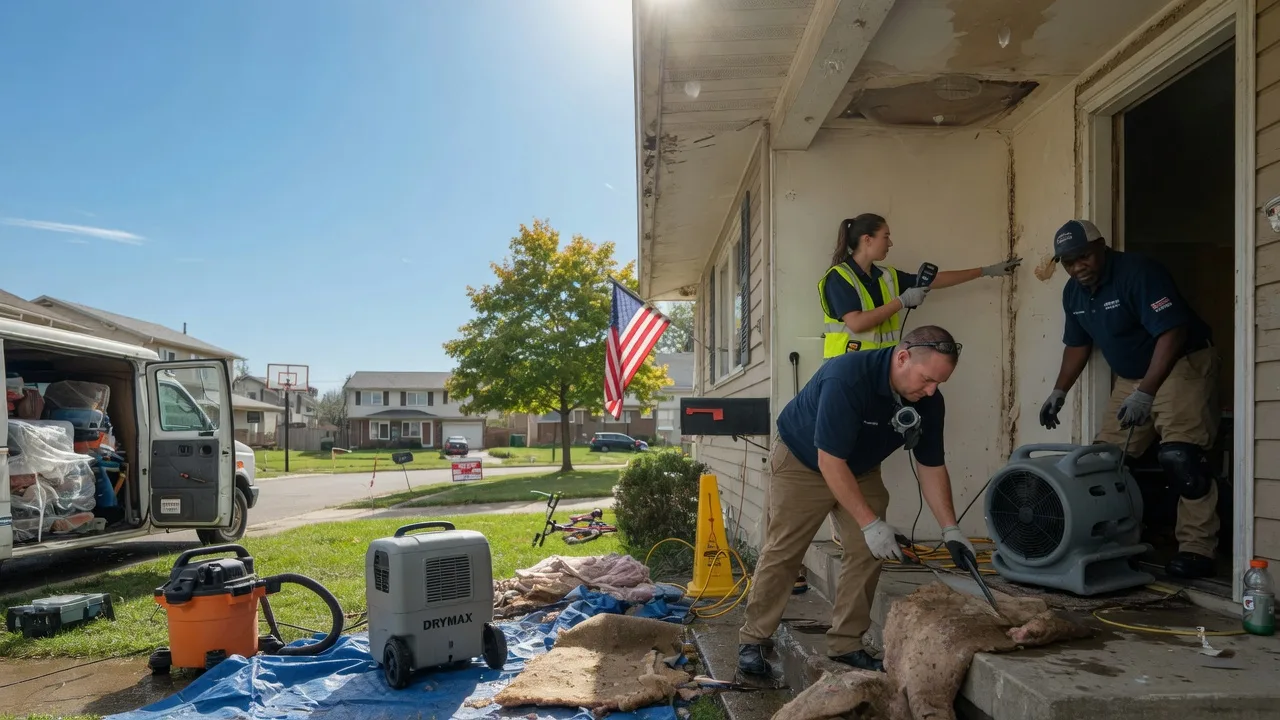 Water Damage Restoration in Reddell, LA near me